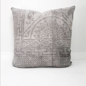 Pillow -vintage, Batik, handwoven, Chinese blanket